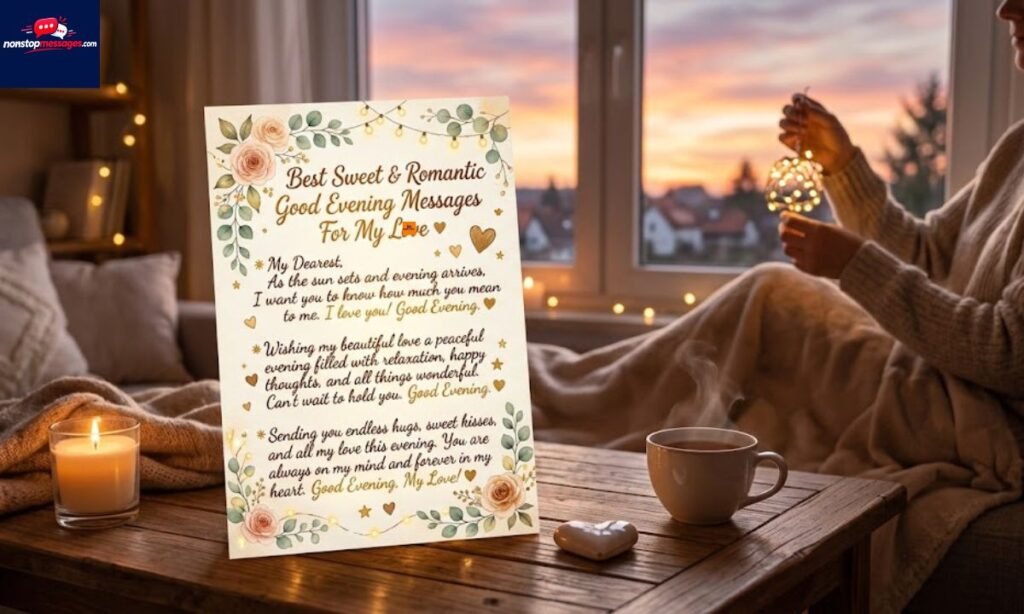 Why a Simple Good Evening Message Means So Much