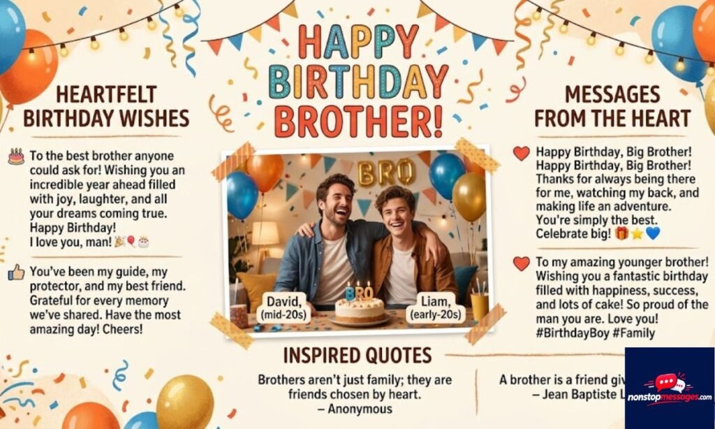 Birthday Wishes for a Big Brother