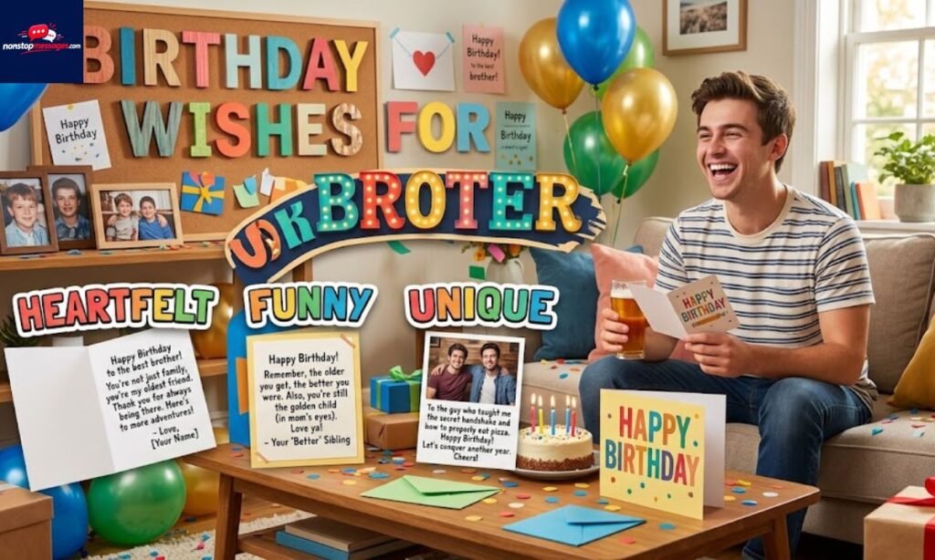 Heart Touching Birthday Wishes for Brother