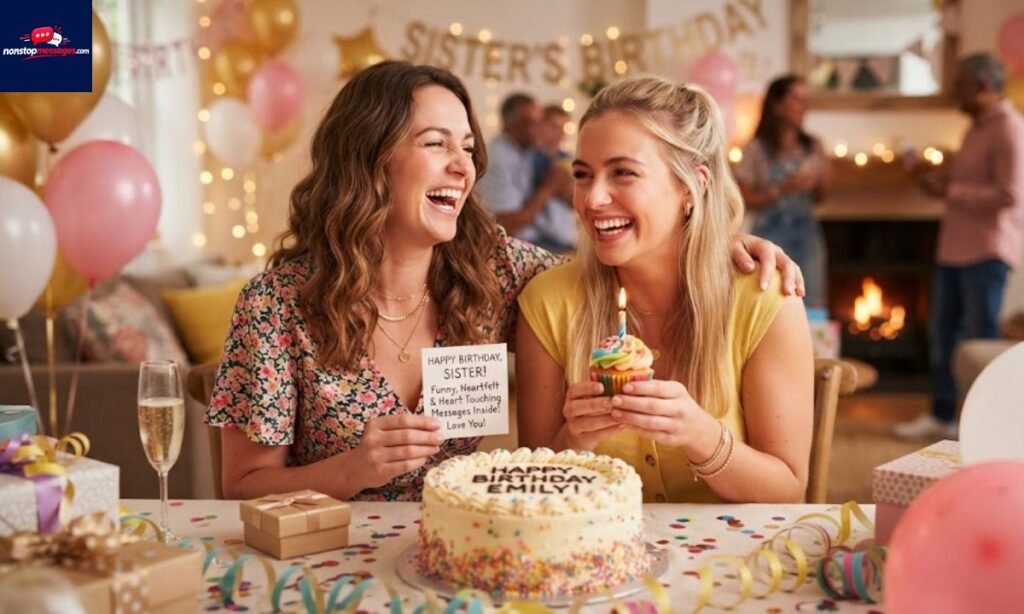 Funny Birthday Wishes for Sister