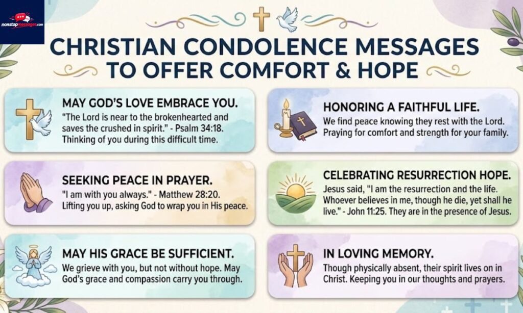 Why Christian Condolence Messages Bring Comfort and Hope