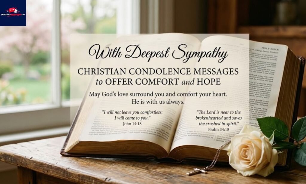 Short Christian Condolence Message for Loss of Father