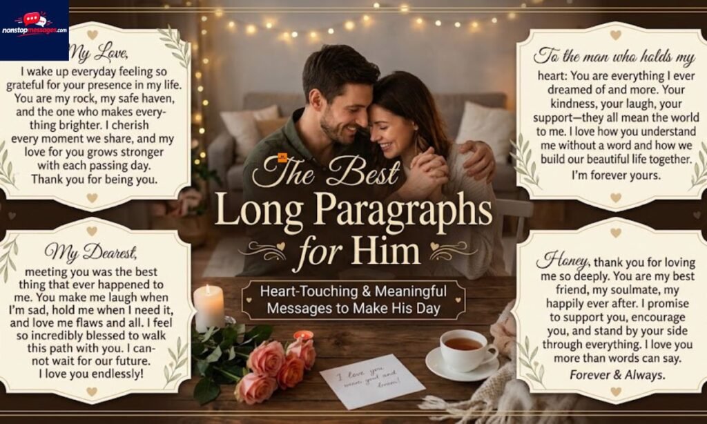 Heart Touching Love Paragraphs (To Show You Care)