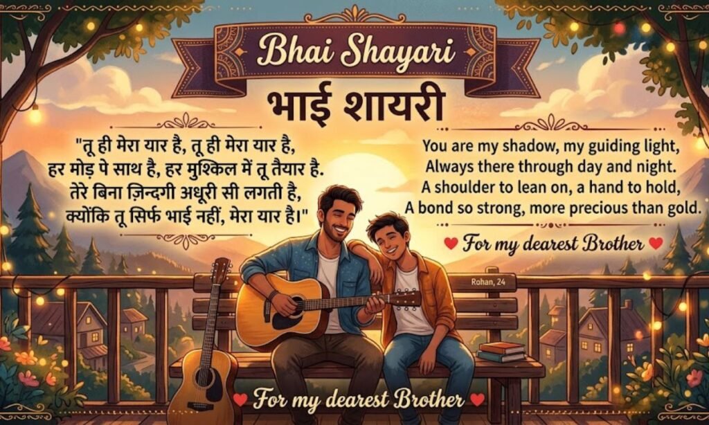 Bhai Ke Liye Shayari