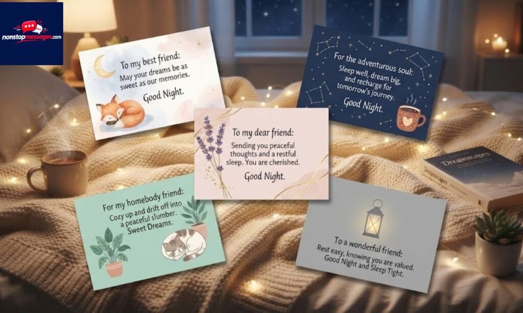 Good Night Messages for Childhood Friends
