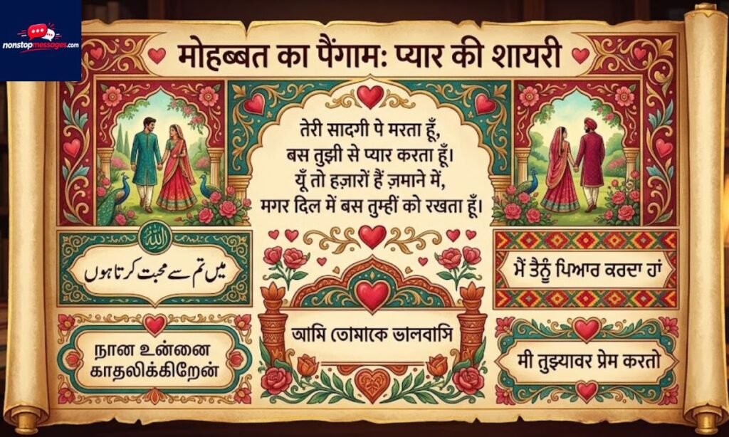 I Love You Shayari in Marathi